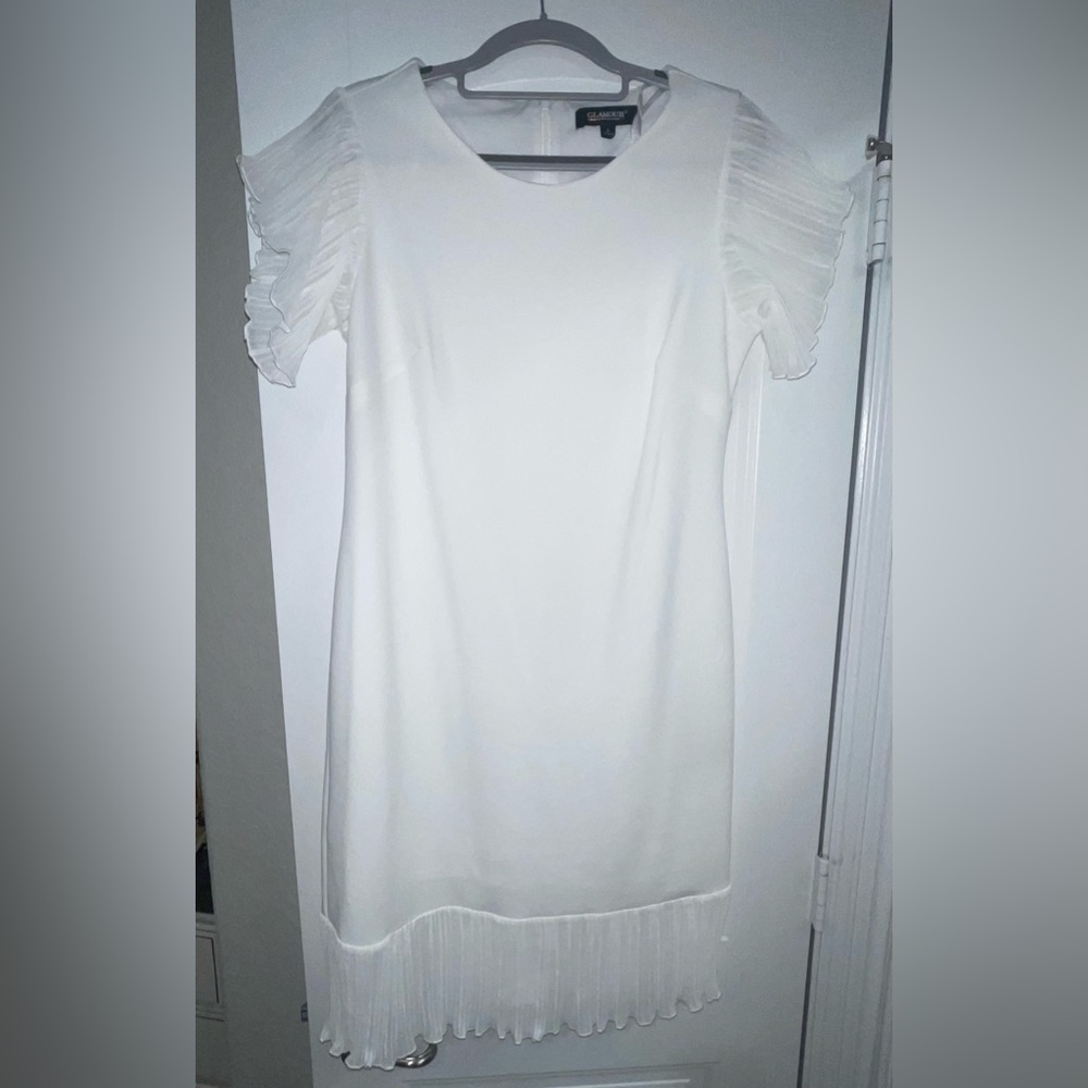 Glamour white dress